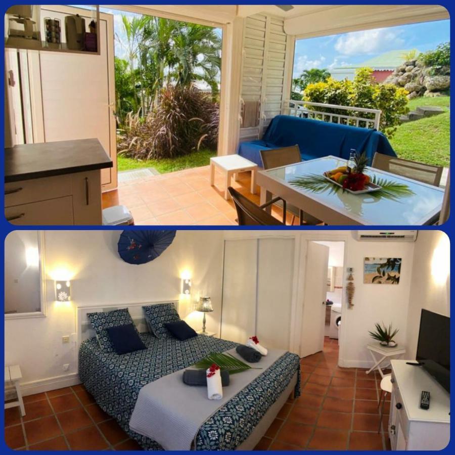 Appartement Rez-De-Chaussee De Villa A 1 Minute De La Plage Saint-Francois  Exterior foto
