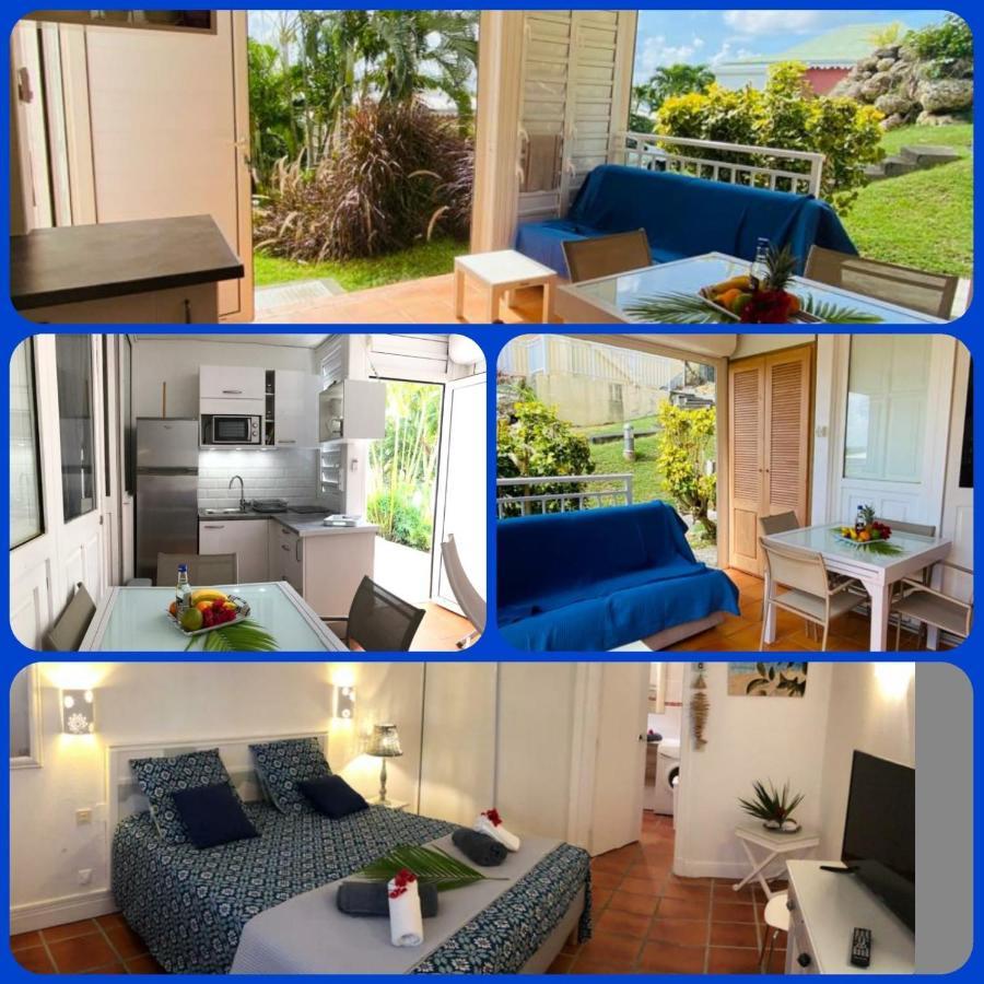 Appartement Rez-De-Chaussee De Villa A 1 Minute De La Plage Saint-Francois  Exterior foto