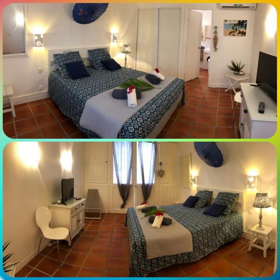 Appartement Rez-De-Chaussee De Villa A 1 Minute De La Plage Saint-Francois  Exterior foto